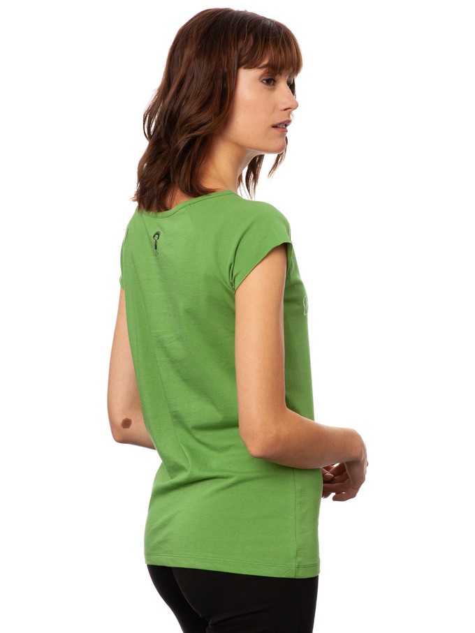 Rocking Girl Cap Sleeve pine from FellHerz T-Shirts - bio, fair & vegan