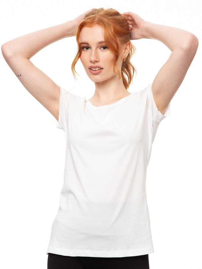 Cap sleeve white from FellHerz T-Shirts - bio, fair & vegan