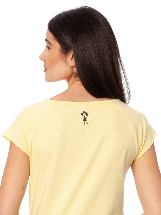 Rainbow Jongleuse Cap Sleeve vanilla from FellHerz T-Shirts - bio, fair & vegan