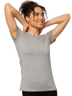 T-shirt melange grey from FellHerz T-Shirts - bio, fair & vegan