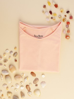 Cap Sleeve apricot from FellHerz T-Shirts - bio, fair & vegan