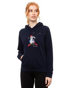 Möwen-Liebe Hoodie navy via FellHerz T-Shirts - bio, fair & vegan