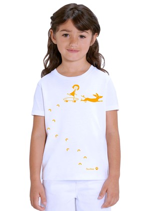 Best Friend Kids T-Shirt white from FellHerz T-Shirts - bio, fair & vegan