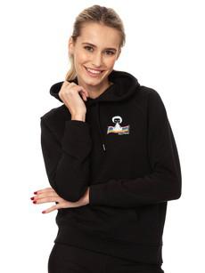 Ommm Hoodie black via FellHerz T-Shirts - bio, fair & vegan