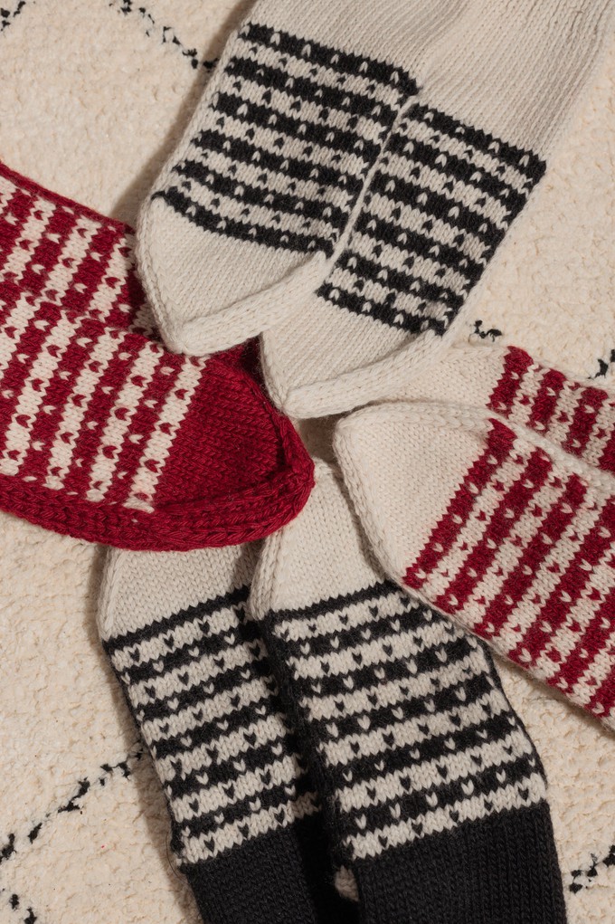 soft wool love socks from Fifth Origins