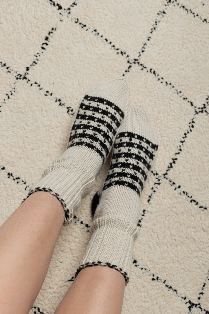 soft wool love socks from Fifth Origins