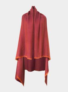 cape infinity lite wool sunset via Fifth Origins