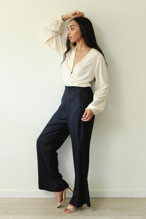 Wide Leg Tencel Pants from For Love & Reason