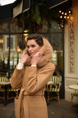 Simone Cashmere/Wool Coat from GAÂLA