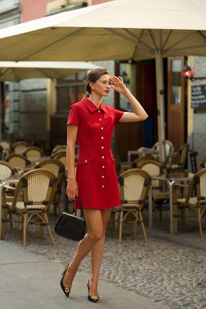 Lea Button-Down Dress from GAÂLA