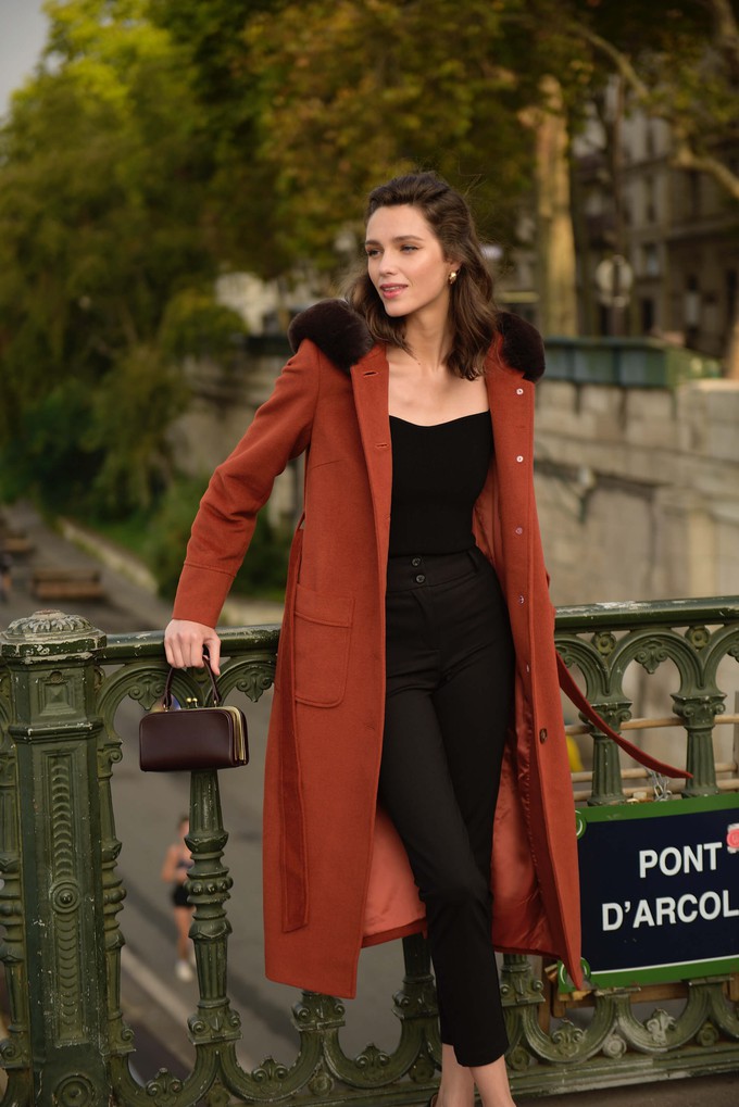 Simone Cashmere/Wool Coat from GAÂLA