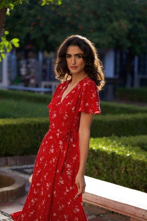 Arlette Wrap Dress from GAÂLA