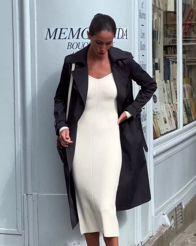 Nicole Cotton Trench Coat from GAÂLA