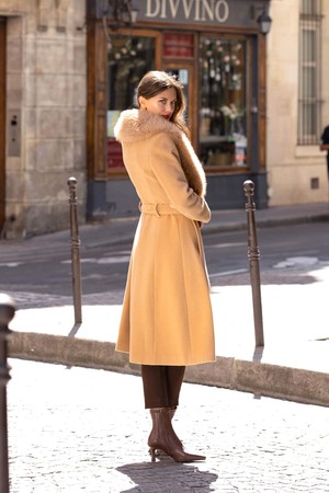 Angelina Faux Fur Coat from GAÂLA