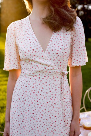Flora Wrap Dress from GAÂLA