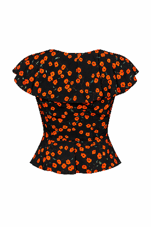 Milena Flounce Blouse from GAÂLA