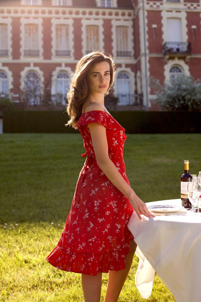 Lana Ruffle Dress from GAÂLA