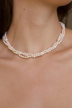 Mathilde Multistrand Pearl Necklace from GAÂLA