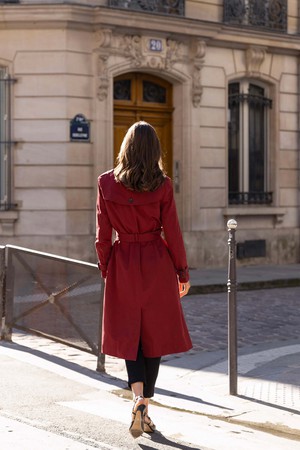 Kelianne Cotton Trench Coat from GAÂLA