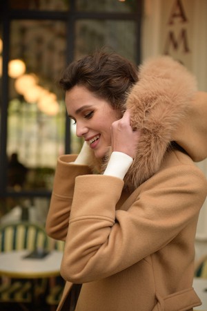 Simone Cashmere/Wool Coat from GAÂLA