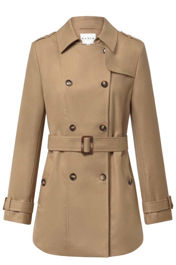 Leanne Short Trench Coat from GAÂLA