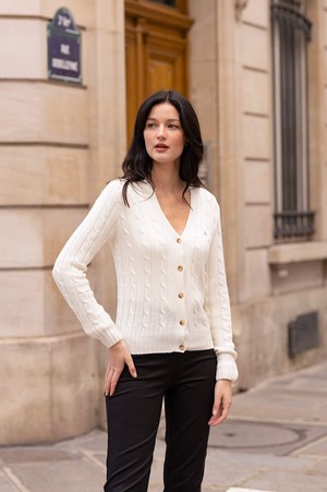 Vince Cotton Cashmere Cardigan from GAÂLA