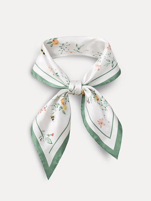Silk Scarf Flora Gift from GAÂLA