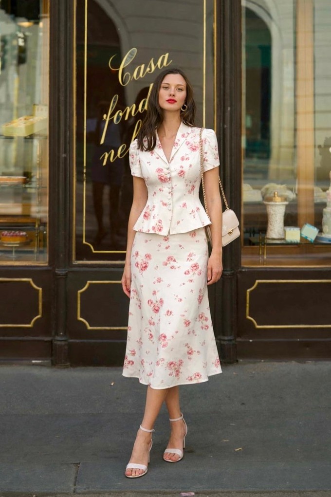 Andi Floral Skirt from GAÂLA