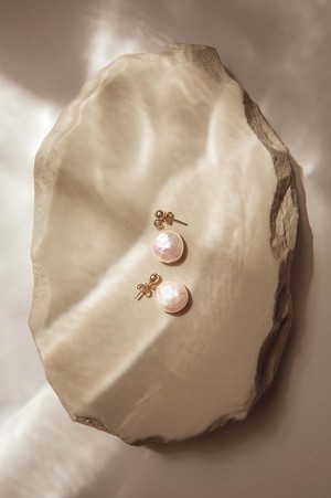 Halo Pearl Earrings from GAÂLA