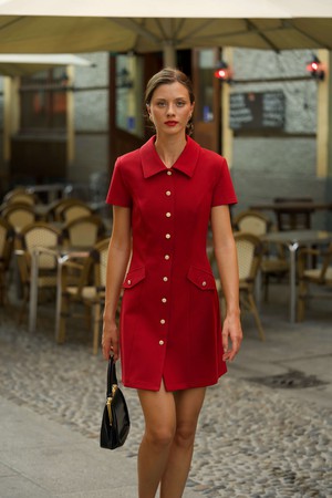 Lea Button-Down Dress from GAÂLA