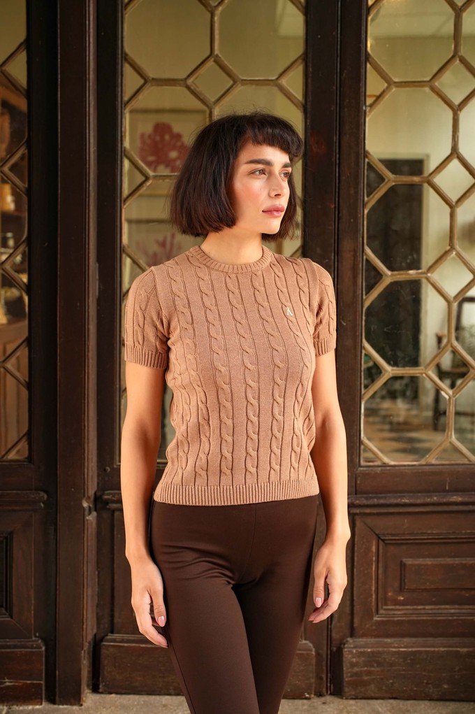 Tina Cable Knit Top from GAÂLA