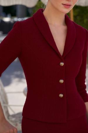 Margaux Cotton Tweed Two Piece from GAÂLA
