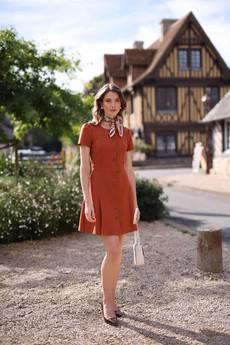 Rina Button Down Dress via GAÂLA