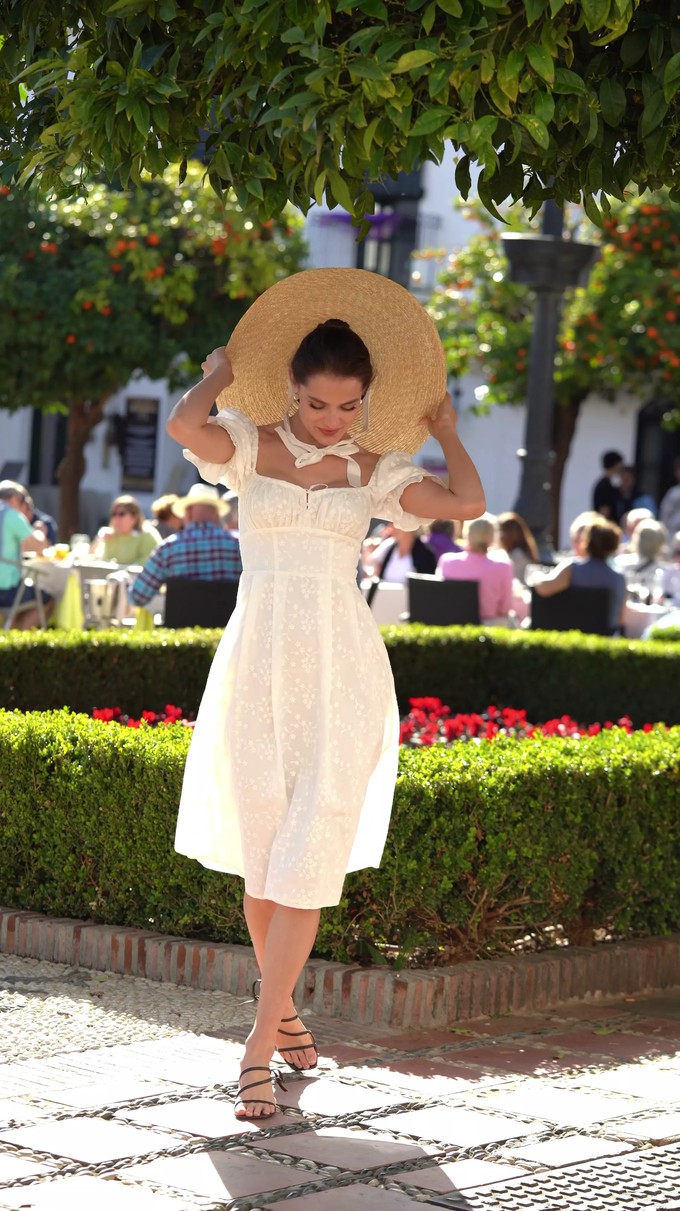 Mira Puffed Sleeve Dress from GAÂLA