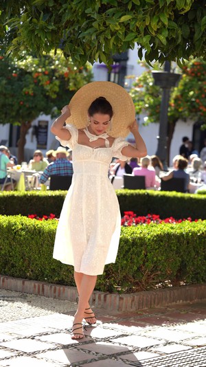 Mira Puffed Sleeve Dress from GAÂLA