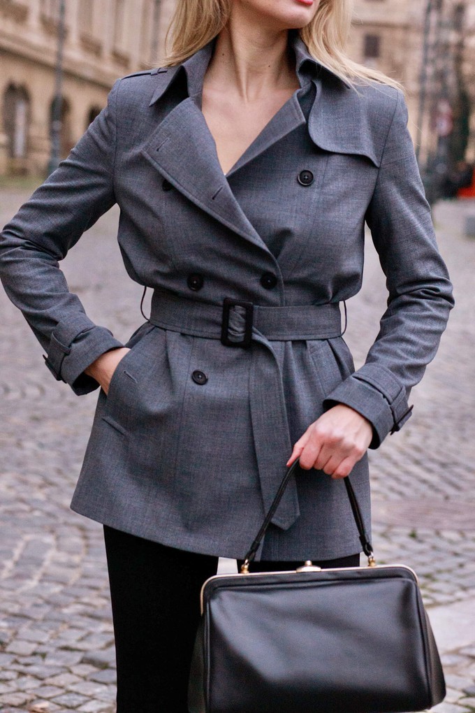 Leanne Short Trench Coat from GAÂLA