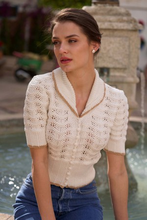Jamie Hand Knit Top from GAÂLA