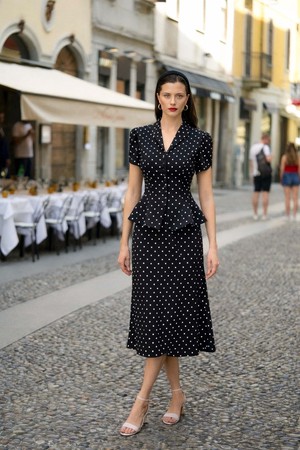 Andi Polka Dot Skirt from GAÂLA