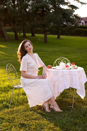 Flora Wrap Dress from GAÂLA