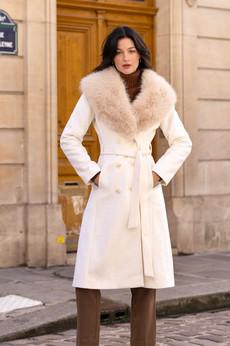 Angelina Faux Fur Coat via GAÂLA