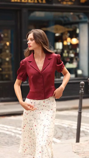 Hope Godet Skirt from GAÂLA