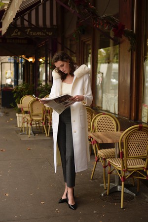 Simone Cashmere/Wool Coat from GAÂLA