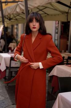 Colette Wool Coat via GAÂLA