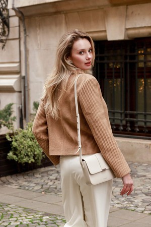 Melanie Wool Short Coat from GAÂLA