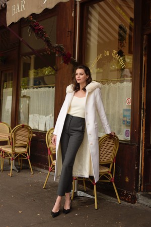 Simone Cashmere/Wool Coat from GAÂLA
