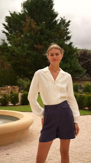 Harper Linen Shorts from GAÂLA