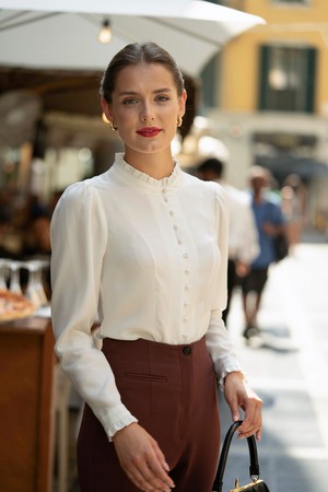 Patricia Silk Blouse from GAÂLA