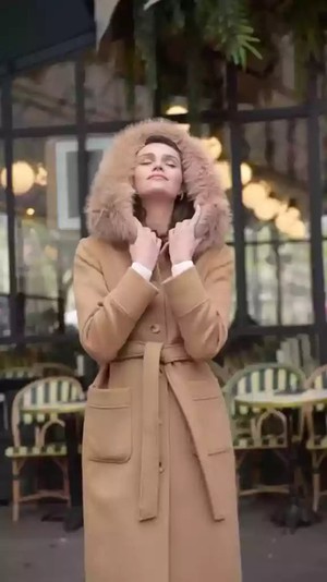 Simone Cashmere/Wool Coat from GAÂLA