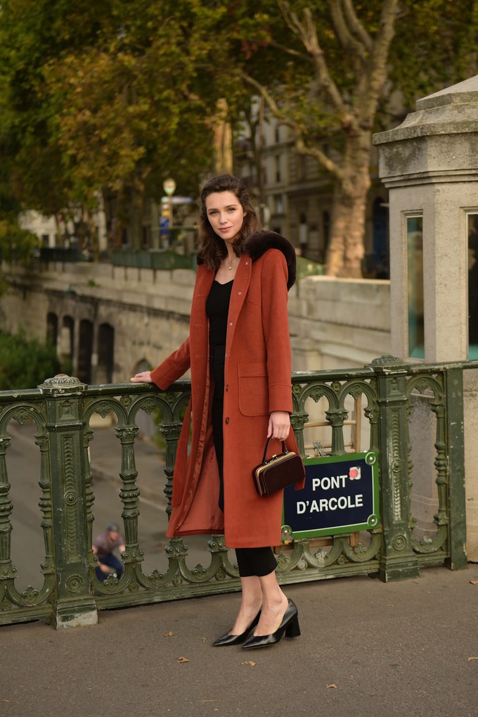 Simone Cashmere/Wool Coat from GAÂLA