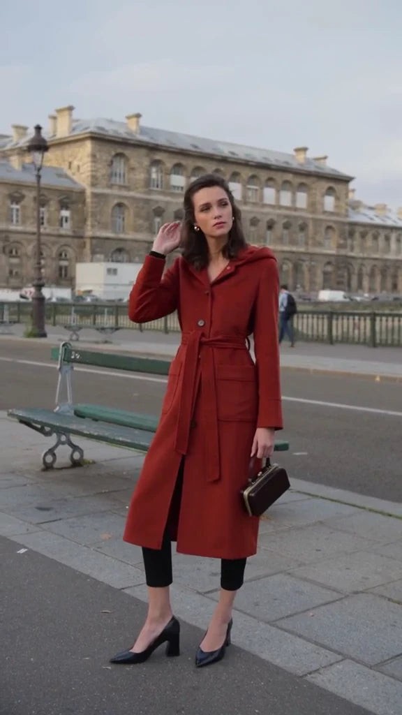 Simone Cashmere/Wool Coat from GAÂLA
